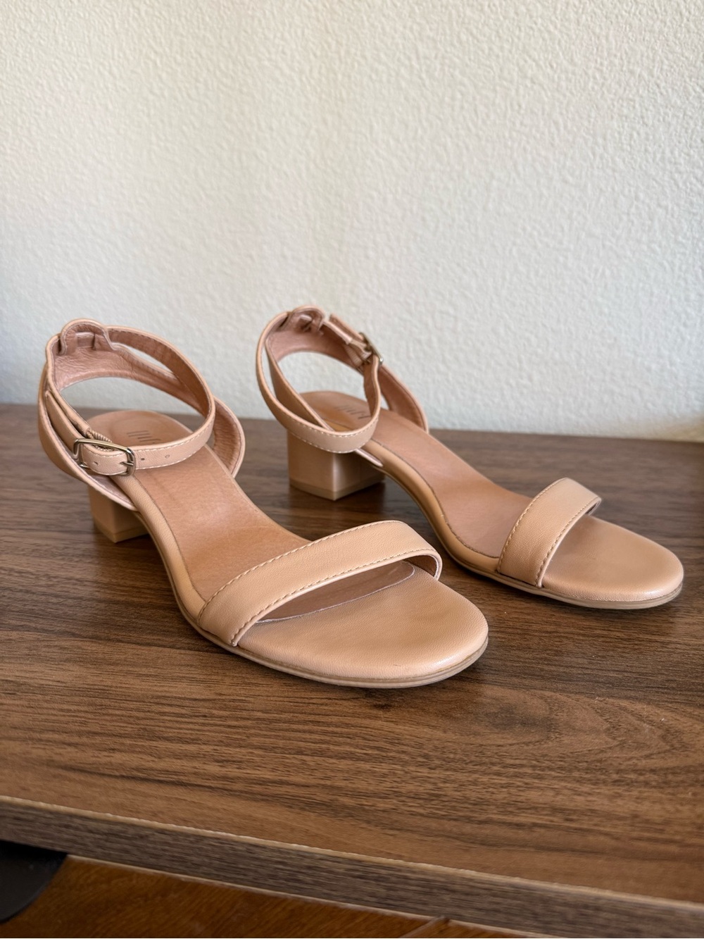 J. Jill Block Heel w Ankle Straps Sz 6.5